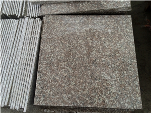 Fargo G664 Granite Polished Tiles 16"*16"*3/8",Voilet Of Luoyuan Red Granite Wall/Floor Tiles