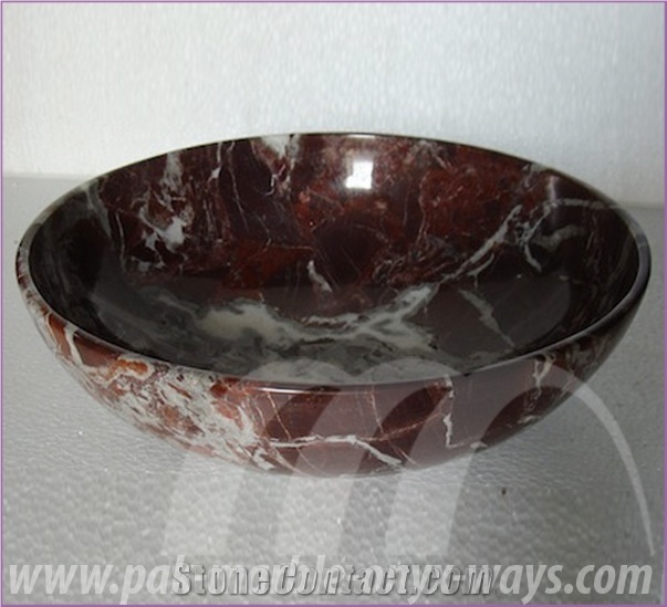 Bowls Black Zebra Marble
