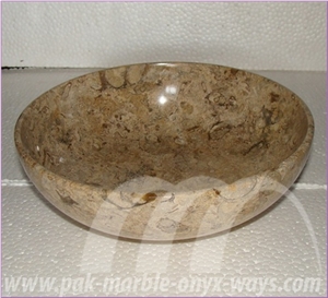 Bowls Coral Marble