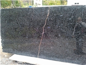 Labradorite Volga Blue Granite Slant Grave
