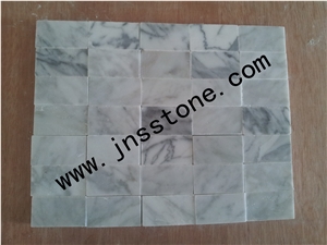 Carrara White Marble Polished Mosaics