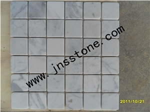 Carrara White Mosaics