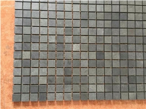 China Grey Basalt Mosaic,Linear Strips Mosaic