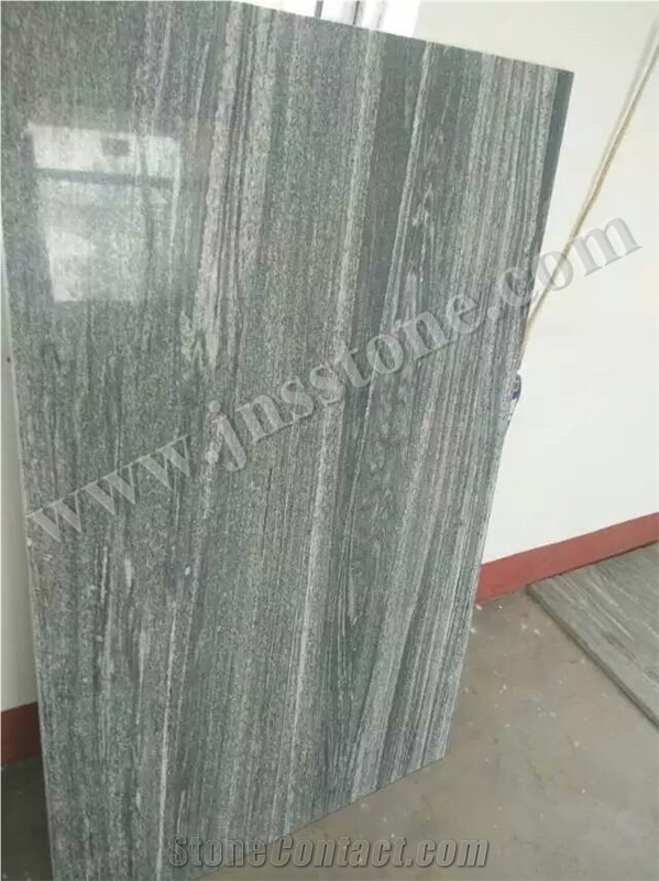G302/Fantasy Wood/China Black Granite/Polished/Flooring/Walling/Paving/Black Granite/Slabs