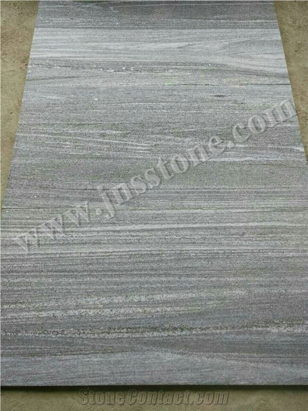 G302 Polished Granite Slabs & Tiles /Fantasy Wood//Flooring/Walling/Paving/Black Granite/Slabs, China Grey Granite