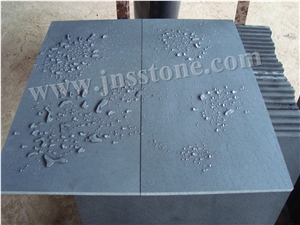 Hainan Black Basalt Tiles & Slabs/Dark Blue Stone/Walling/Paving/Flooring/Sawn, China Black Basalt