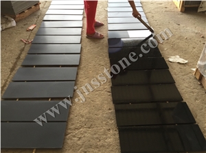 Hainan Black Basalt Tiles & Slabs / Honed Dark Bluestone / China Black Basalt for Walling ,Clading,Flooring,Interior&Exterior Decoration