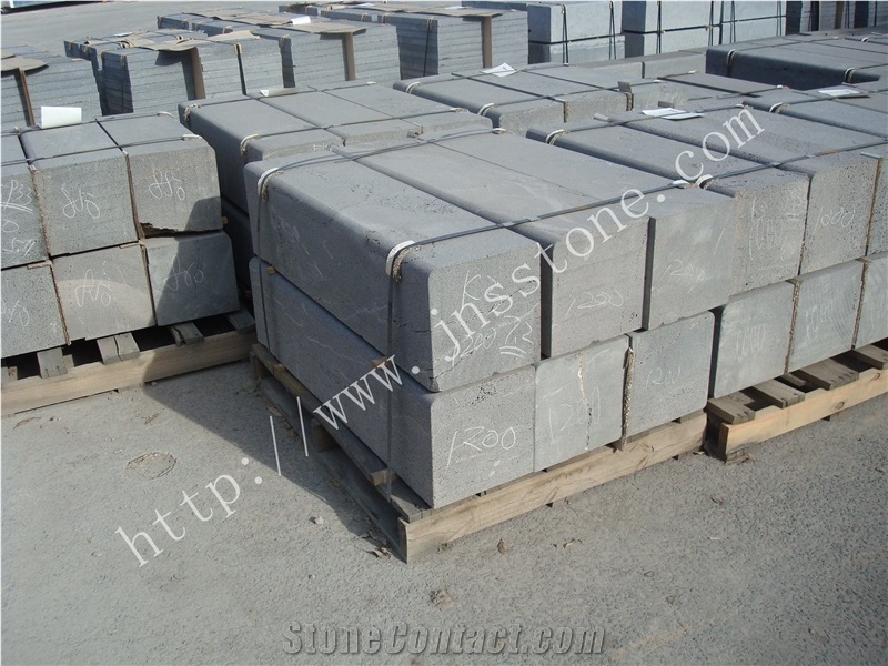 Kerbstone Basalt/Curbs Road Side Stone/ Hainan Grey Basalt Kerbstone