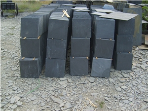 Ledge Stone for Wall Panel Decor,China Black Slate Stacked Stone Flooring & Walling Tiles,Jiangxi Black Slate Tiles