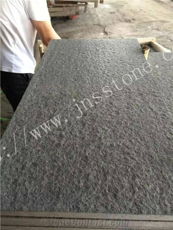 Stage Face Plate/Outdoor Metope/Slabs/Wall Cladding/Mongolia Black Basalt/ Floor Covering
