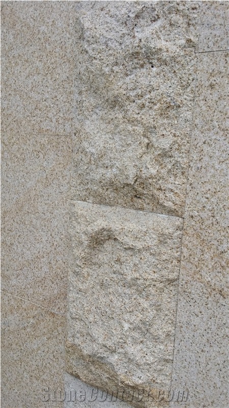 G682 Granite,Mushroom/Natural Surface Tiles for Wall Cladding,Cut-To-Size