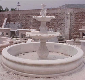 Outdoor Stone Garden Fountain, Marble Fountain, Water Fountain