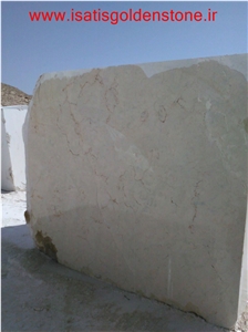 Isatis Cream Marble Block, Iran Beige Marble