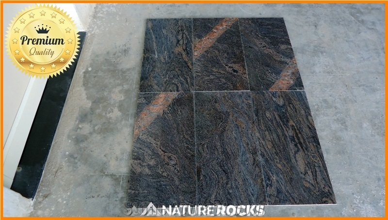 Bash Paradiso Granite Tiles & Slabs, Multicolor Polished Granite Floor Tiles, Flooring Tiles