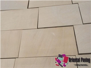 China Yellow Sandstone Tile, Paving Sandstone, Sandstone Pavers, China Paving Sandstone