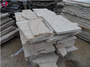 Polished Sandstone Tiles, Yellow Sandstone Slabs, China Sandstone