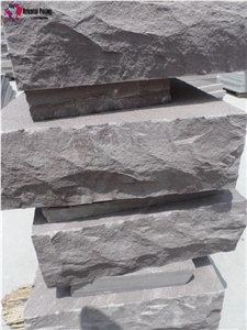 Purple Sandstone Block, China Lilac Sandstone