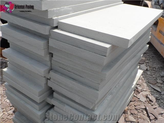 White Flamed Sandstone Tiles,White Sandstone Pavers,White Sandstone Slabs