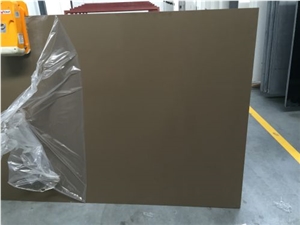 Brown Artificial Marble Slabs & Tiles, Brown Artificial Stone