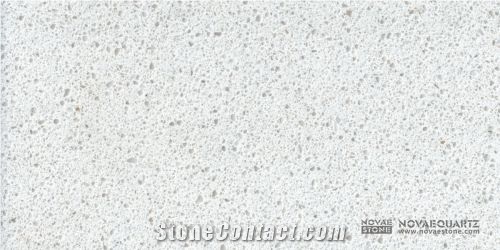 Pure White Quartz Stone for Countertops Nv601