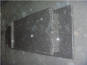 G664 Granite Poland Style Tombstone