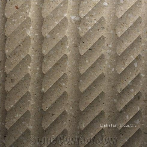 3d Quartzite Decorative Stone Wall Art Covering Panels