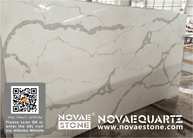 Nv903 Calacatta Quartz Stone