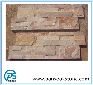 Multicolor Sandstone Cultured Stone for Building and Walling