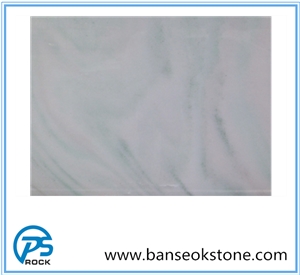 White Jade Marble Slab for Floor and Wall，Pure White Marble