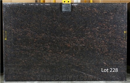 Tan Brown Granite Slabs, Chestnut Brown Granite