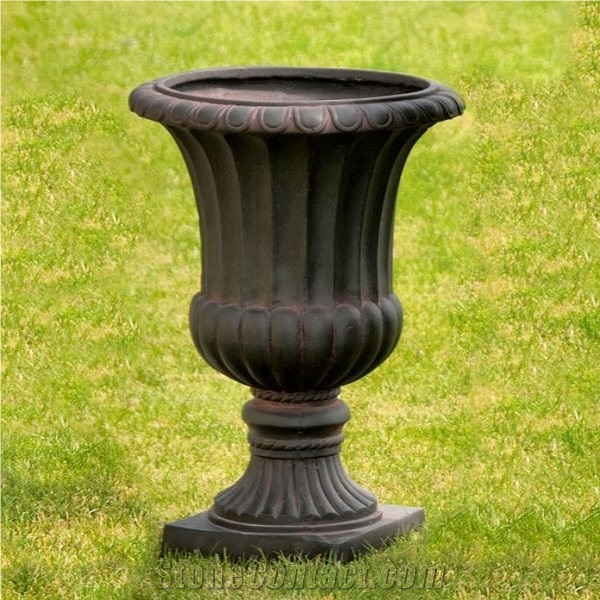 Cheap Night Sky Broken Marble Planter Pots for Outside Decoration