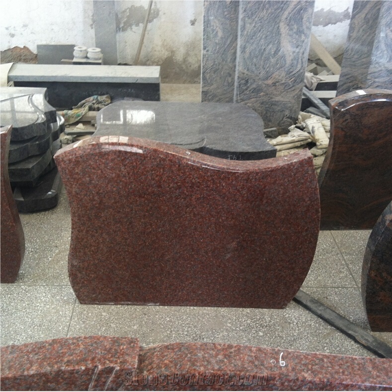 Ruby Red Granite Monuments for Poland