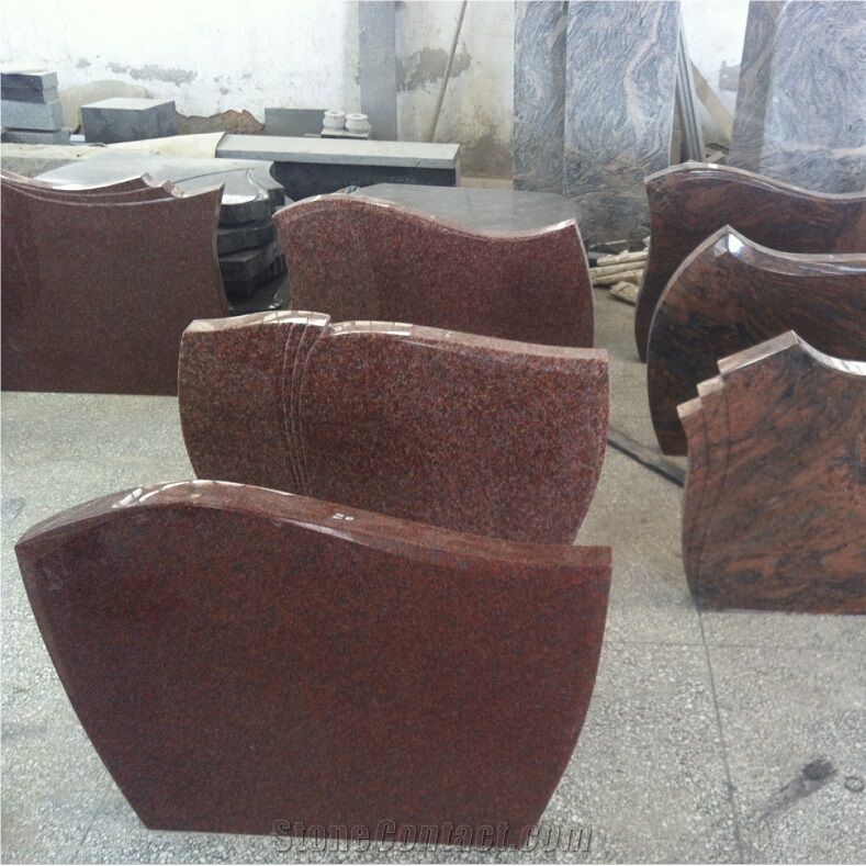 Ruby Red Granite Monuments for Poland