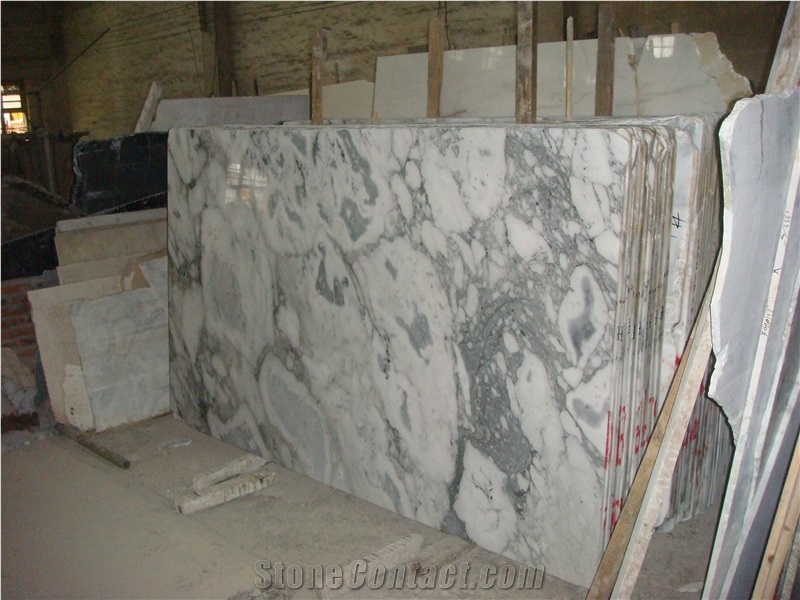 Arabescato Corchia Marble Block, Italy White Marble