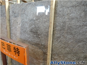 Bafeiter China Grey Marble with Black Veins Slabs and Tiles