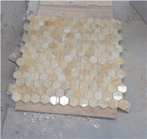 Beige Marble Mosaic Tiles