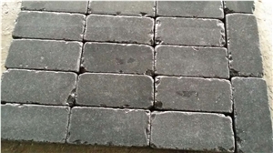 Black Basalt Cube Stone,G685 Cube Stone,Zhangpu Black Paving Stone,Black Pavers,Black Cobble Stone