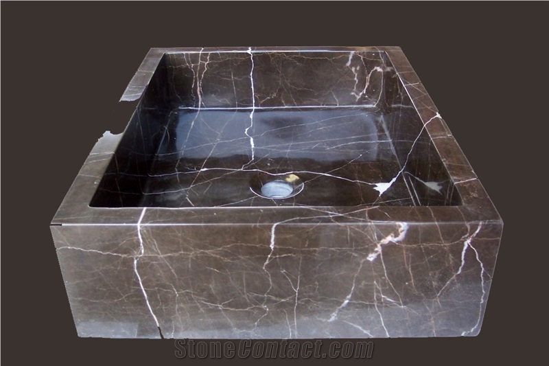Black Marble Sink & Basin