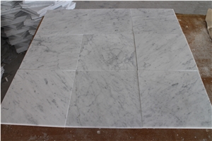Carrara White Tile, Marble Tile, Carrara White Slab, Carrara Zebrino White Marble