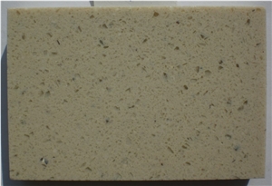 China Beige Artificial Quartz Stone Tiles & Slabs