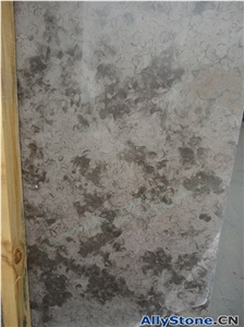 China Black & Grey Peony Marble Slabs Tiles