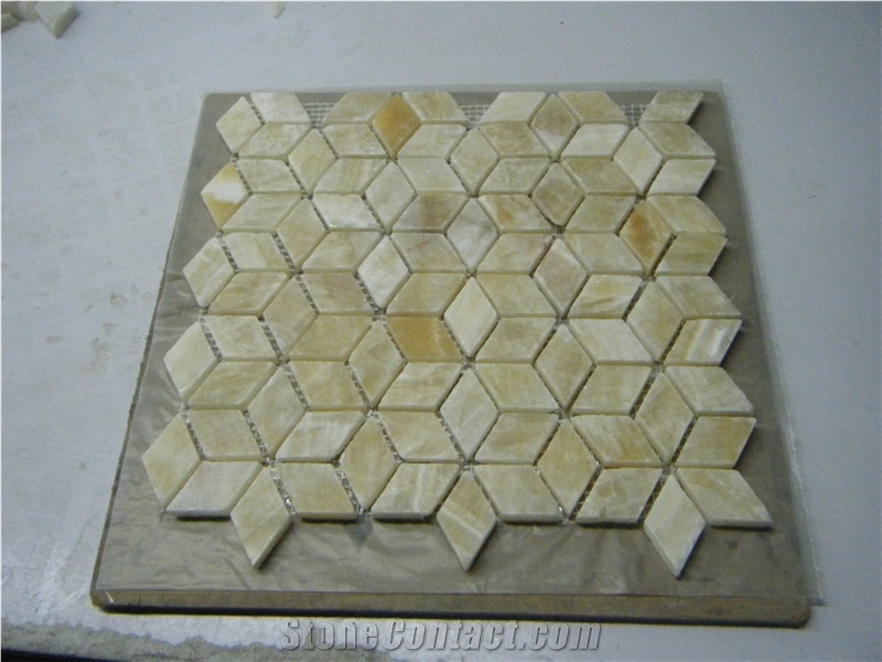 China Honey Onxy Mosaic,Onxy Mosaic,Hone Onxy Mosaic Tiles,Onix Mosaic
