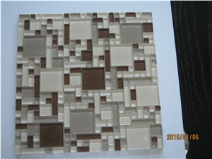 China Multicolor Glass Mosaic Tiles