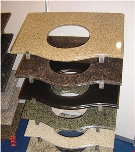 China Multicolor Granite All Kinds Of Vanity Tops