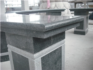 China Stone Table，G654 Stone Table， G654 Granite Table， China Grey Granit Table,Landscaping Products,Garden Products,Table Top,Table Stand, Table Design