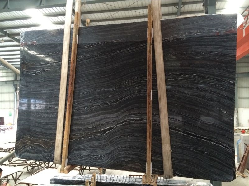 Chinese Marble Zebra Black, Zebra Black Marble Tiles