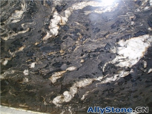 Cosmic Black Granite from China Slabs & Tiles, India Black Granite