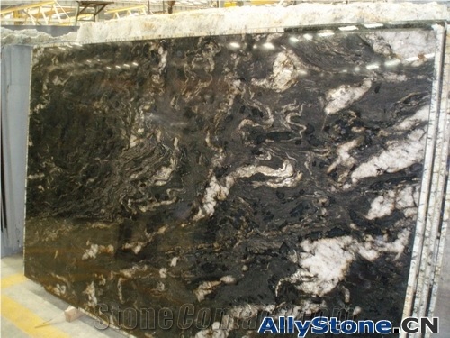 Cosmic Black Granite from China Slabs & Tiles, India Black Granite