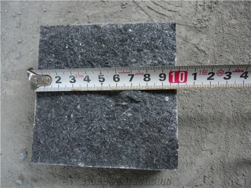 G684 Black Granite Cube Stone,China Black Granite Paving Stone for Outside