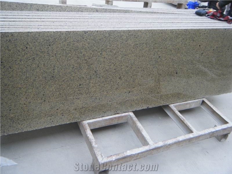 Karamori Gold Granite Slabs & Tiles, China Yellow Granite Quarry Owner